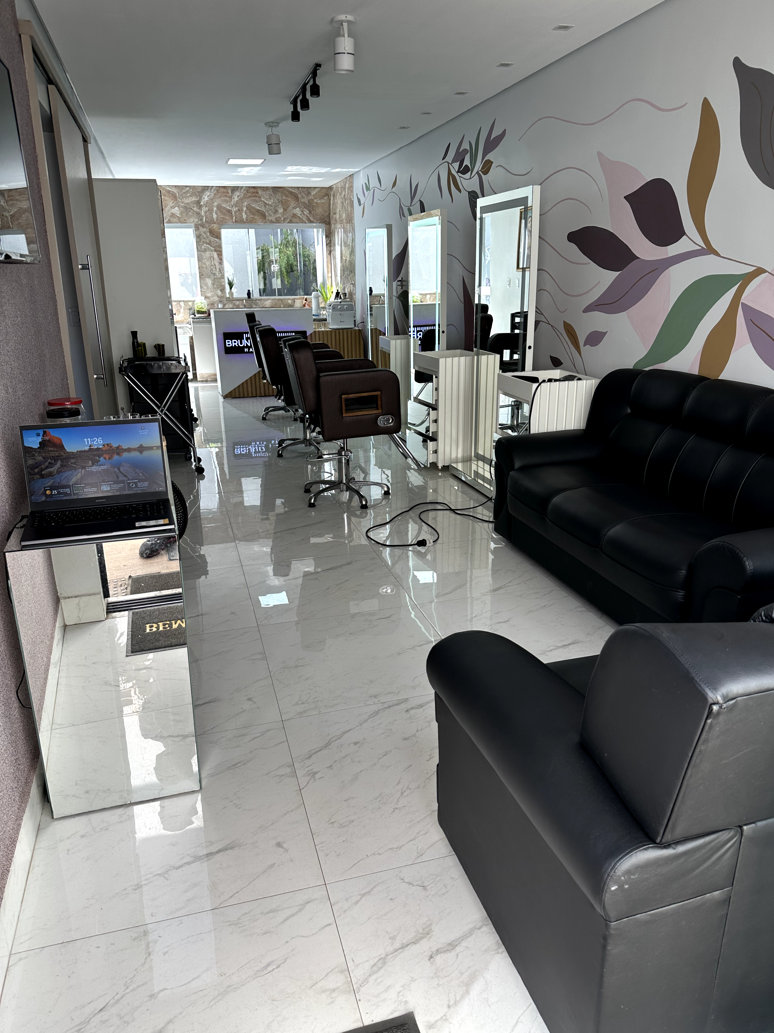Interior do salão